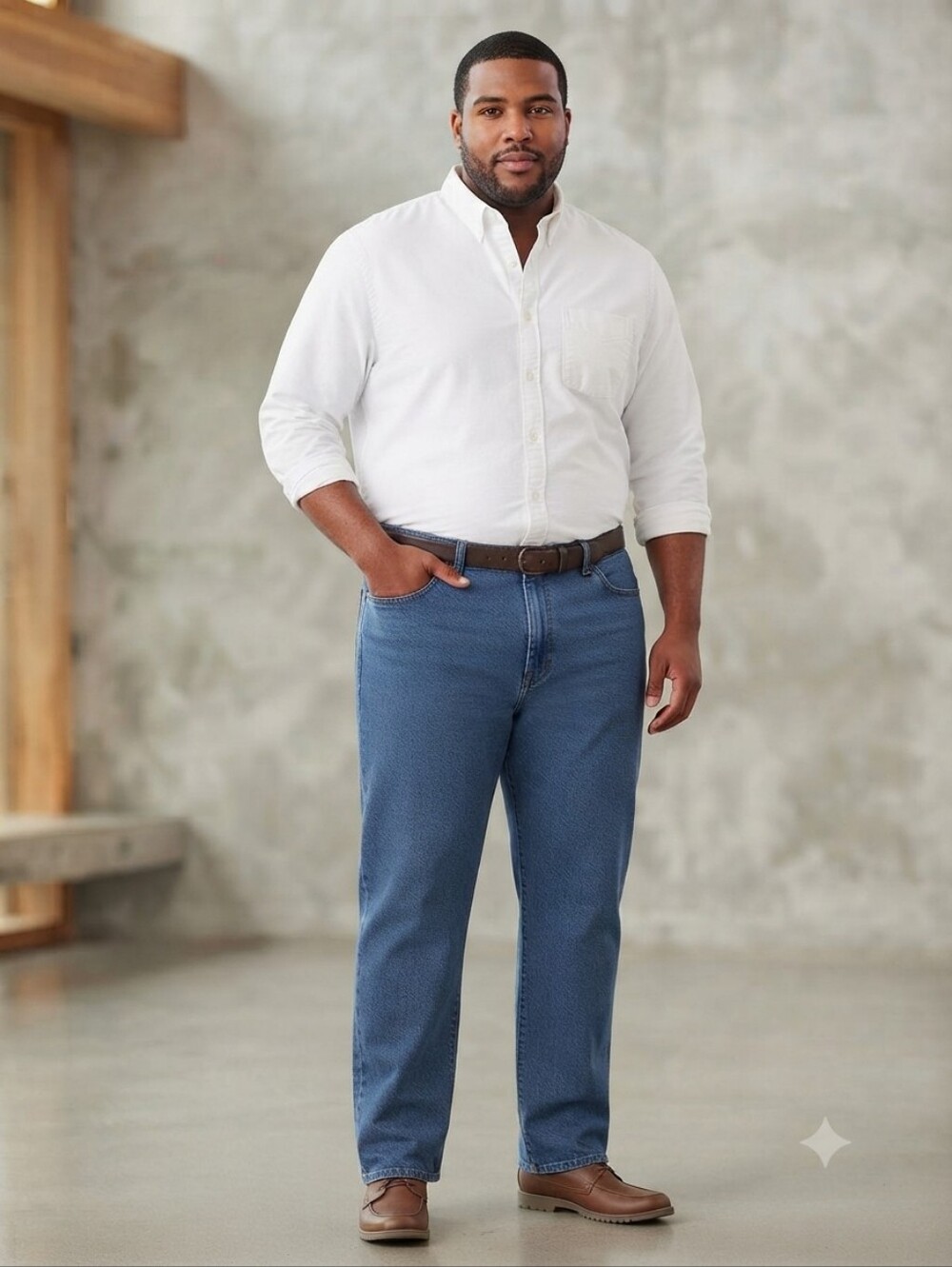 L.L. Bean Classic Fit Men’s Light Blue Jeans